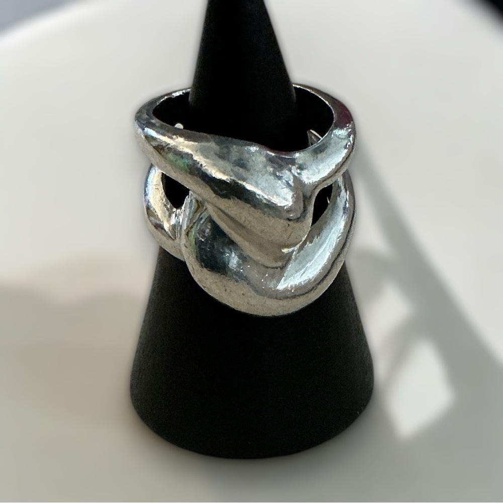 Vintage Sterling Silver Ring Solid Ss Signed Taxc… - image 1
